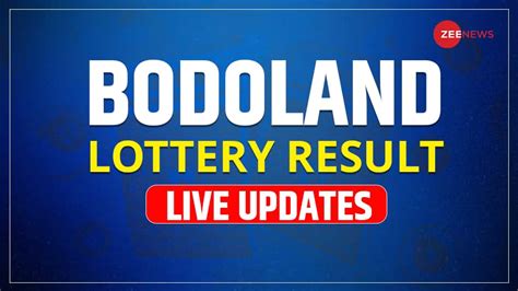 bodoland lottery result 26